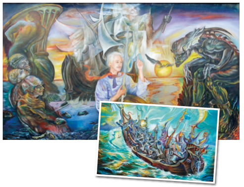 Ressam Deneç: Anadolu fantastik sanata daha yakın